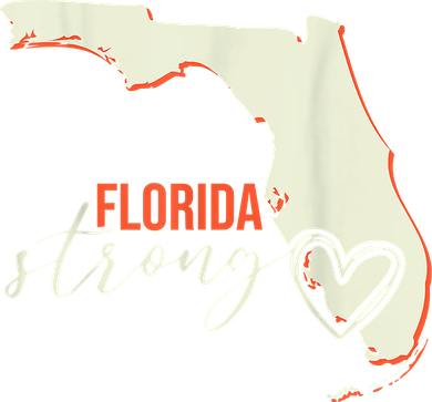Florida Strong Support With Heart Tumbler