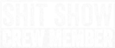 Funny Shit Show Crew Member Coaster