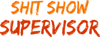 Funny Shit Show Supervisor Hilarious Vintage Mom Boss Kids Sweatshirt