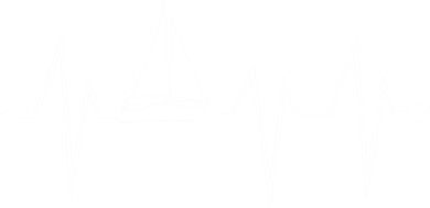 Funny Sailing Sailboat Sailor Heartbeat Heart Pulse Rate Ekg Gift Coffee Mug