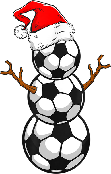 Funny Soccer Snow Boys Soccer Christmas Pajama Xmas Gift Kids T-Shirt