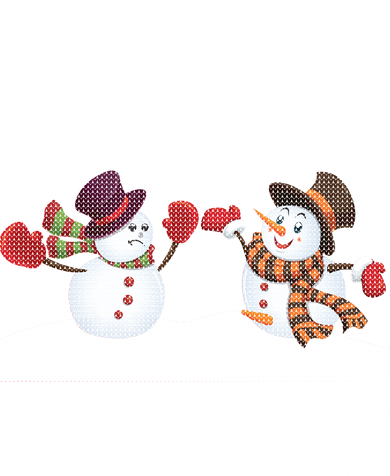 Funny Winter Snowman Ugly Christmas Doddie Hoodie