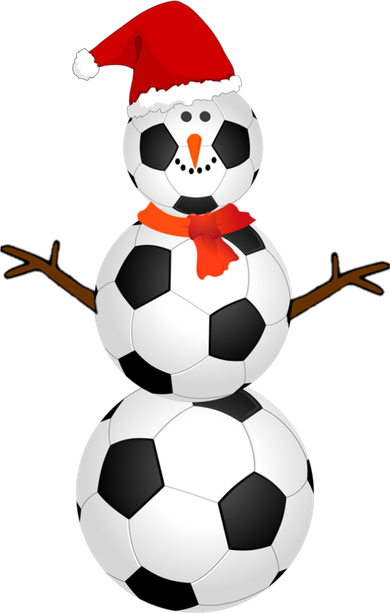 Funny Soccer Snow Christmas Xmas Soccer Lovers For Boys Funny Gift Toddler Long Sleeve