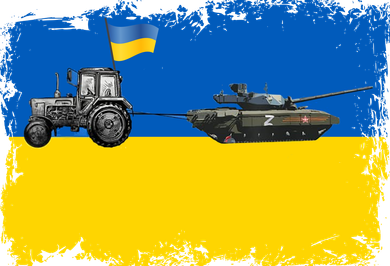 Farmer Support Ukraine Coaster