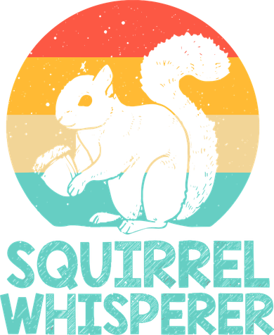 Funny Squirrel Whisperer Art Squirrel Lover Kids Sweatshirt
