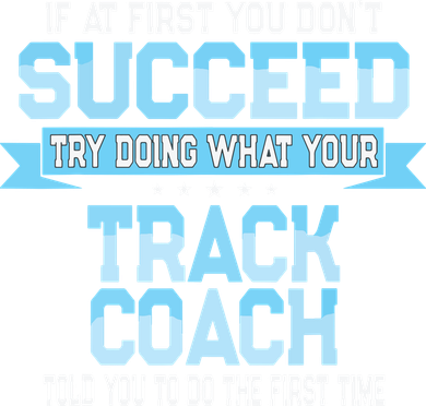 Fun Track And Field Coach Gift Funny Track Saying Golf Towel