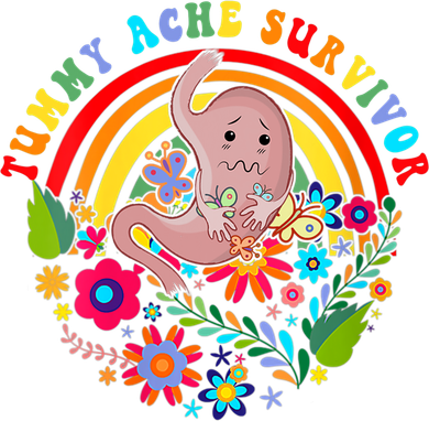 Funny Tummy Ache Survivor Shirt, Tummy Ache Tee For Man Women Kids Hoodie