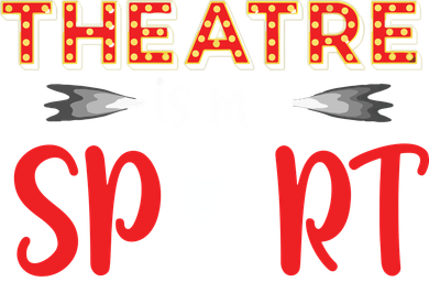 Funny Theatre Acting Actress Actor Gift Theatre Is My Sport Women's Long Sleeve Shirt