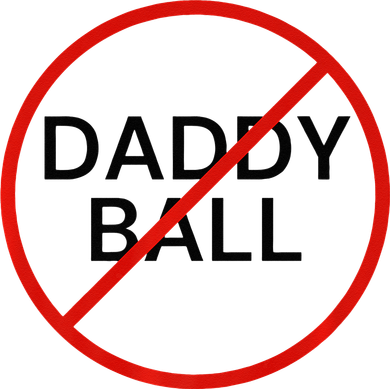 Funny Travel Baseball  No Daddy Ball Polo