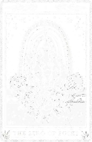 Funny Tarot Card Zero Of Fucks Occult Tarot Reader Reading Women's Tank Top