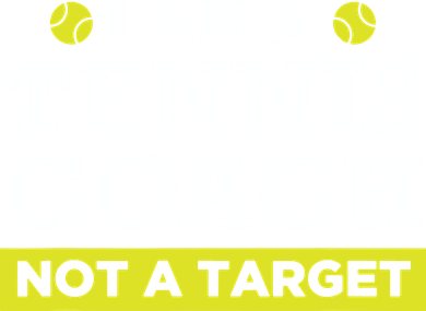Funny Tennis Coach Gift Not A Target Backpack