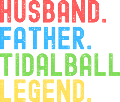 Funny Tidalball Funny Husband Dad Legend Funny Vintage Tidalball Kids T-Shirt