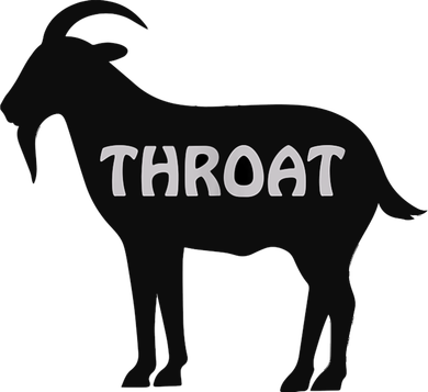 Funny Throat Goat - Adult Humor Slogan Costume Women's Sweatshirt