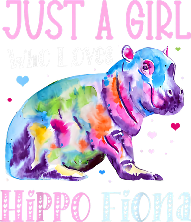 Fiona The Hippo Baby Love Hippo Fiona Toddler T-Shirt