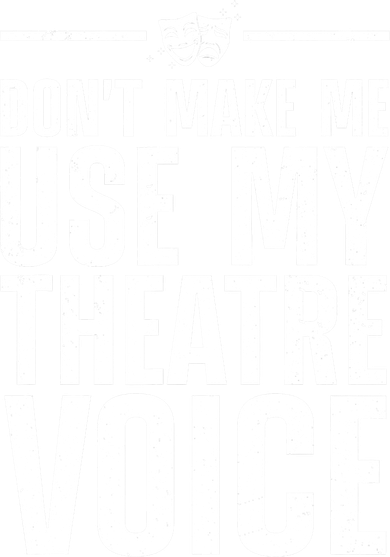 Funny Theatre Musical Theatre Theater Actor Kids T-Shirt