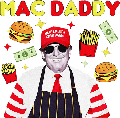 Funny Trump Mac Daddy Maga Trump Fries Hat