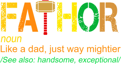 Fa-thor Like Dad Just Way Mightier Toddler T-Shirt