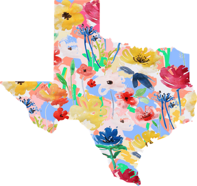 Flower Texas State Floral Design Coffee Mug