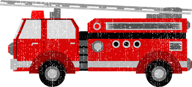Fire Truck Trucker trailer Ladder Polo