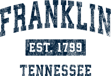 Franklin Tennessee Tn Vintage Sports Design Kids Sweatshirt