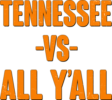 Funny Tennessee VS All Y'all Beanie