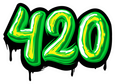 420 Graffiti  Mousepad