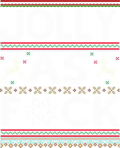 Funny Ugly Christmas Jolly As F Ck Xmas Party Gift Kids Long Sleeve Shirt