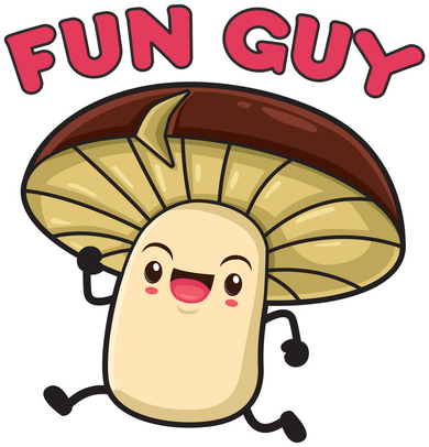 Fun Guy Fungi Mushroom Women's Sweatshirt