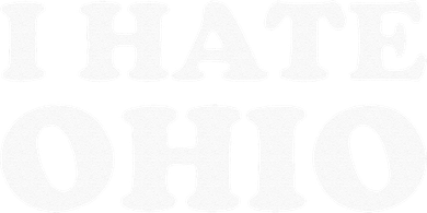 Funny US State Souvenir I Hate Ohio Women's Long Sleeve Shirt
