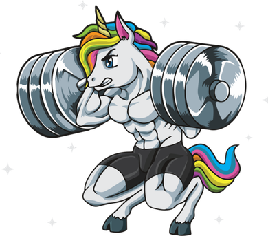 Funny Unicorn Weightlifting Deadlift Fitness Gym Squat Gift Toddler Sweatshirt