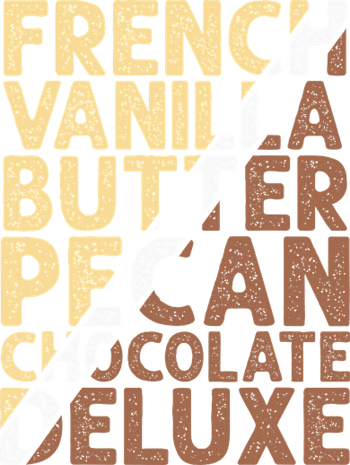 French Vanilla Butter Pecan Chocolate Deluxe Women's Hoodie