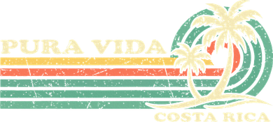 Family Vacation Costa Rica Pura Vida Beach T-Shirt