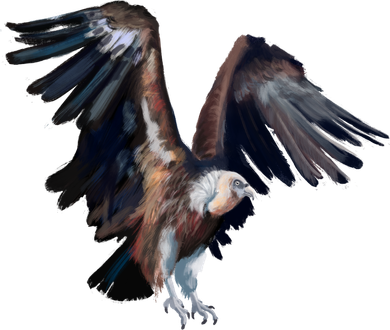 Flying Vulture Ornament