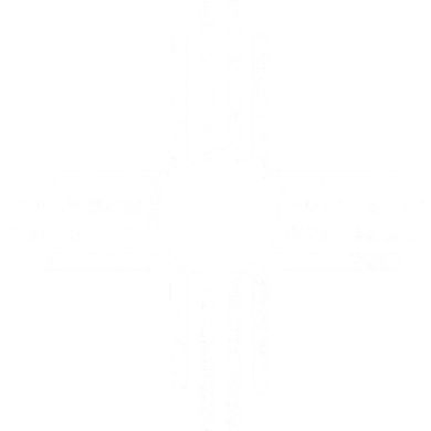 Funny Vintage New Mexico Flag Symbol Women's Sweatshirt
