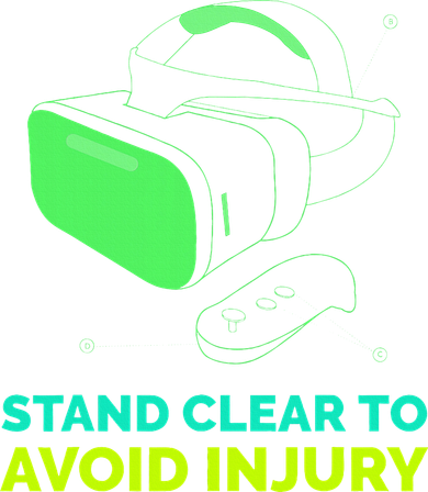 Funny Virtual Reality Hazard Vr Stay Clear To Avoid Injury Hat