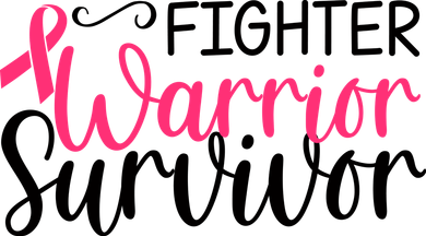 Fighter Warrior Survivor Breast Cancer Baby Bodysuit