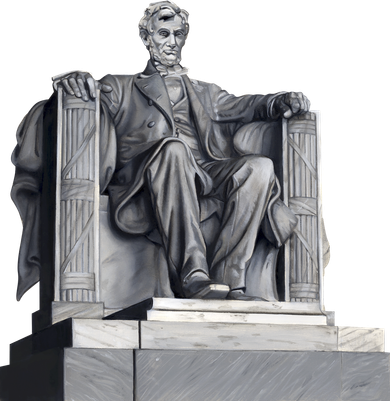 Lincoln Memorial Statue Women's Sweatshirt