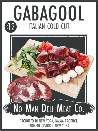Gabagool No Man Deli Meat Co Pajama Set
