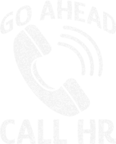 Go Ahead Call Hr Women's V-Neck T-Shirt