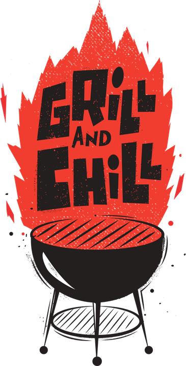 Grill And Chill Baby Bodysuit