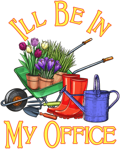 I'll Be In My Office Gardening Women's Tank Top