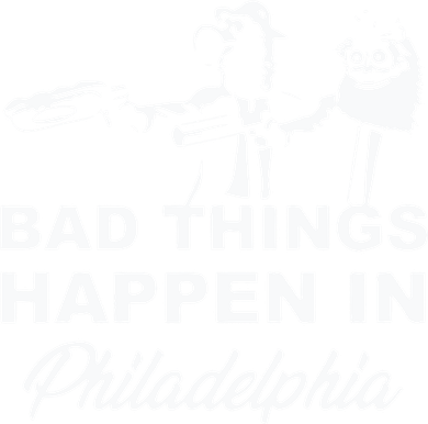 Gritty Bad Things Happen In Philadelphia Apron