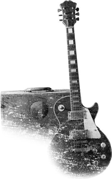 Classic Vintage Guitar and Amp Kids T-Shirt