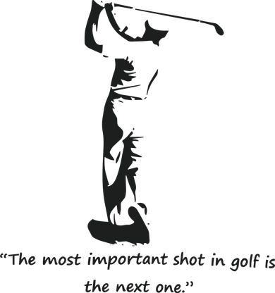 Golf Citation Essentielle De Ben Hogan Kids T-Shirt