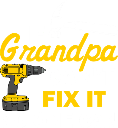 If Grandpa Can't Fix It No One Can Women's V-Neck T-Shirt