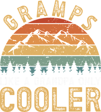 Gramps Cool Gramps Grandpa Gramps Grandfather Toddler Hoodie