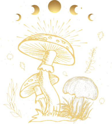 Goblincore Cottagecore Mushroom Spiritual Aesthetic Kids Sweatshirt