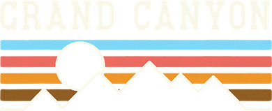 Grand Canyon National Park Retro Camping Hiking Women's T-Shirt