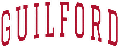 Guilford Connecticut Souvenir College Style Red Text Bucket Hat