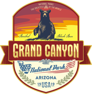 American Black Bear Grand Canyon National Park Toddler Sweatshirt